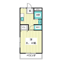 サンビレッヂ平和が丘　ＷＥＳＴ  ｜ 愛知県名古屋市名東区平和が丘５丁目（賃貸マンション1R・1階・27.27㎡） その2