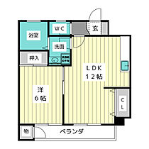 コーポゾンネ  ｜ 愛知県名古屋市名東区名東本町（賃貸マンション1LDK・3階・44.80㎡） その2