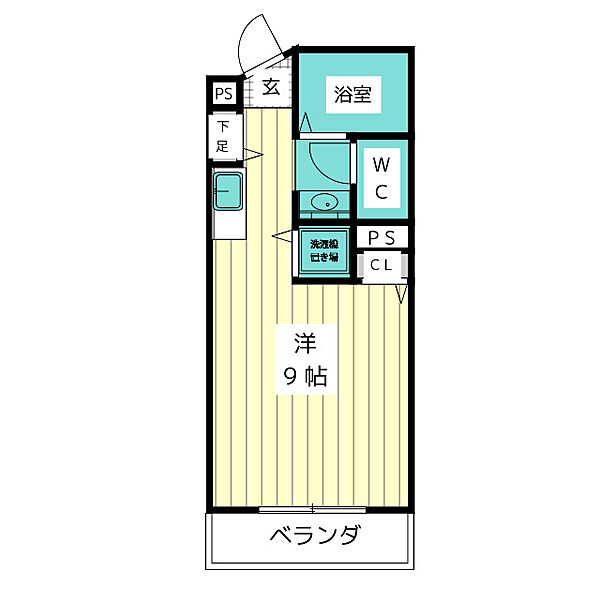 若葉台ビル ｜愛知県名古屋市名東区若葉台(賃貸マンション1K・3階・22.60㎡)の写真 その2