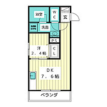 ウィステリア玉水  ｜ 愛知県名古屋市名東区小池町（賃貸アパート1DK・3階・26.81㎡） その2