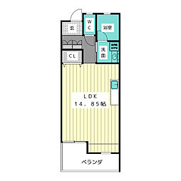 間取図画像 ワンルーム