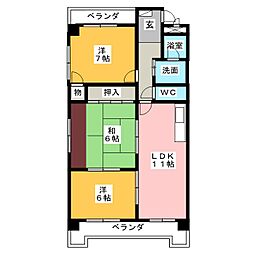間取図画像 3LDK