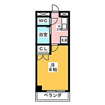 赤いハンカチ（東区）  ｜ 愛知県名古屋市東区矢田４丁目（賃貸マンション1K・2階・24.07㎡） その2