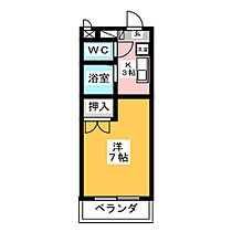 エトアール大幸  ｜ 愛知県名古屋市東区大幸４丁目（賃貸マンション1K・1階・22.23㎡） その2