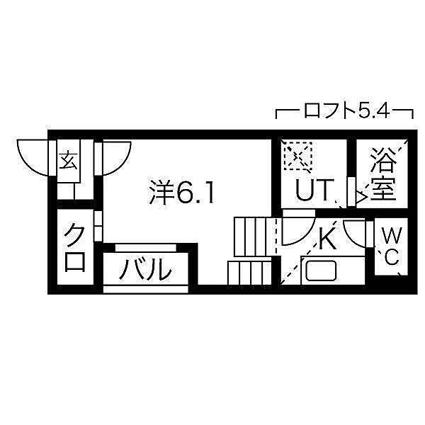 ネスト大曽根 ｜愛知県名古屋市東区矢田１丁目(賃貸アパート1K・2階・21.82㎡)の写真 その2