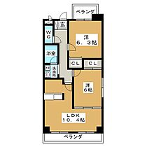 グリーンシティタクト  ｜ 愛知県名古屋市北区平安２丁目（賃貸マンション2LDK・1階・57.80㎡） その2