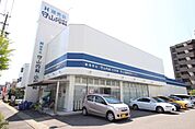 病院「守山内科・小児科まで720m」