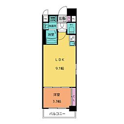 CRESTTAPPOZONE2 1LDKの間取図画像