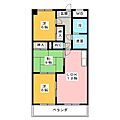 クリスタルパレスフジ1階6.2万円
