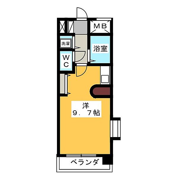 パルテンツァ ｜愛知県名古屋市西区貴生町(賃貸マンション1K・1階・24.96㎡)の写真 その2