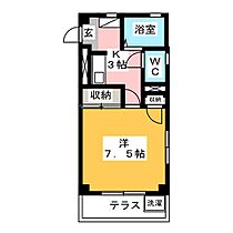 エトワールシャトー  ｜ 愛知県名古屋市西区中小田井５丁目344（賃貸マンション1K・3階・25.00㎡） その2