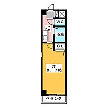 エクセル長池 101 ｜ 愛知県名古屋市西区平中町（賃貸マンション1K・1階・24.84㎡） その2