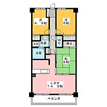 宝マンション上小田井ステーション弐番館 916 ｜ 愛知県名古屋市西区中小田井５丁目（賃貸マンション3LDK・9階・67.94㎡） その2