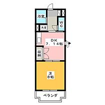 マンション蔵  ｜ 愛知県清須市西枇杷島町旭３丁目（賃貸マンション1DK・5階・35.00㎡） その2