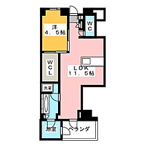 ＳＫ　ＢＵＩＬＤＩＮＧ－7 605 ｜ 愛知県名古屋市西区山木２丁目（賃貸マンション1LDK・6階・43.05㎡） その2