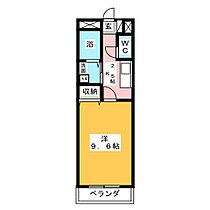 ペニーレイン 2D ｜ 愛知県名古屋市西区市場木町（賃貸マンション1K・1階・30.40㎡） その2