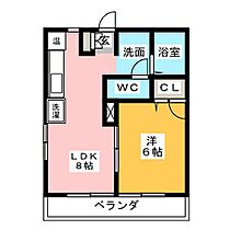 コンフォール・Ｎ 103 ｜ 愛知県清須市西枇杷島町東六軒（賃貸アパート1LDK・1階・33.30㎡） その2