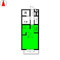 サンズコーポ市場木4階5.3万円