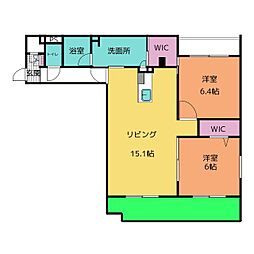 葵 2LDKの間取図画像