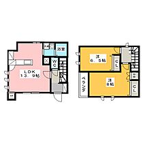 ソレイユ光が丘  ｜ 愛知県名古屋市千種区光が丘２丁目（賃貸アパート2LDK・1階・73.22㎡） その2