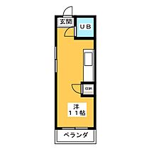 幸川マンション南館  ｜ 愛知県名古屋市千種区幸川町３丁目（賃貸マンション1R・4階・23.60㎡） その2