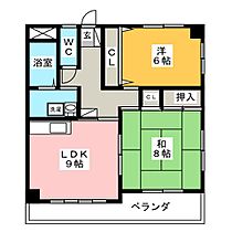 ディモーラ東山  ｜ 愛知県名古屋市千種区清住町２丁目（賃貸マンション2LDK・3階・59.94㎡） その2