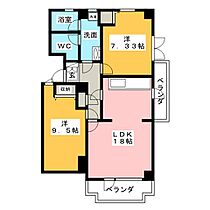 ＦＯＲＥＳＴ　ＩＮＮ元町  ｜ 愛知県名古屋市千種区東山元町６丁目（賃貸マンション2LDK・3階・77.80㎡） その2