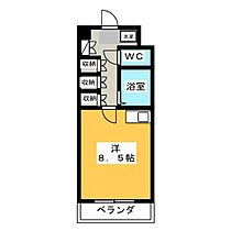 ＵＮＯＥビル  ｜ 愛知県名古屋市千種区新池町３丁目（賃貸マンション1R・2階・24.05㎡） その2