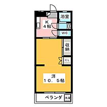 川島ビル  ｜ 愛知県名古屋市千種区鹿子町４丁目（賃貸マンション1K・4階・33.84㎡） その2