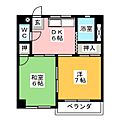楠元マンション4階5.3万円