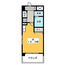 愛知県名古屋市千種区田代町字岩谷（賃貸マンション1R・3階・29.58㎡） その2