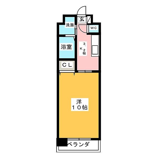 カサグランデ新栄 ｜愛知県名古屋市中区新栄２丁目(賃貸マンション1K・3階・30.60㎡)の写真 その2