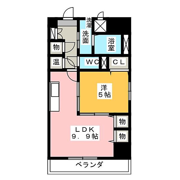 プレステージ千種 ｜愛知県名古屋市東区筒井３丁目(賃貸マンション1LDK・4階・41.31㎡)の写真 その2