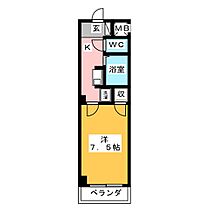 サンフレッシュビル  ｜ 愛知県名古屋市東区新出来１丁目（賃貸マンション1K・2階・24.00㎡） その2