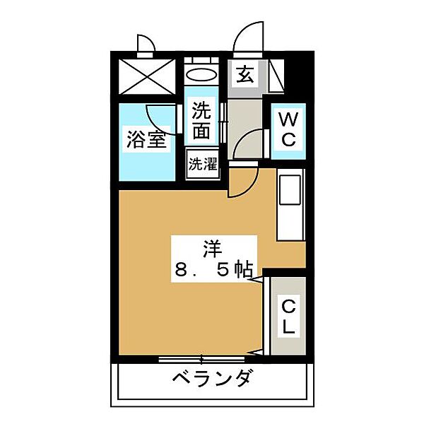 プリミエール太閤 ｜愛知県名古屋市中村区太閤４丁目(賃貸マンション1R・5階・24.19㎡)の写真 その2