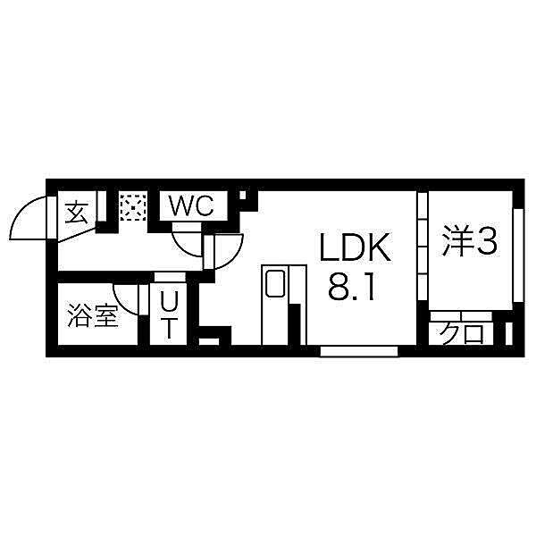 REFISIA太閤通 304｜愛知県名古屋市中村区太閤通５丁目(賃貸マンション1LDK・3階・29.91㎡)の写真 その2