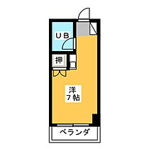 アベニュージョイフル  ｜ 愛知県名古屋市中村区則武２丁目（賃貸マンション1R・2階・15.84㎡） その2