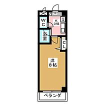 パールハイツ  ｜ 愛知県名古屋市中村区大日町（賃貸マンション1K・2階・24.80㎡） その2