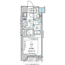 ディアレイシャス名古屋太閤通ＩＩ 201 ｜ 愛知県名古屋市中村区大宮町１丁目12（賃貸マンション1K・2階・23.32㎡） その2