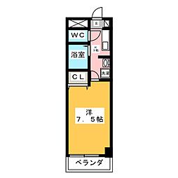 間取図画像 1K