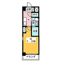 アビタシオン並木  ｜ 愛知県名古屋市中村区並木２丁目（賃貸マンション1K・1階・24.90㎡） その2