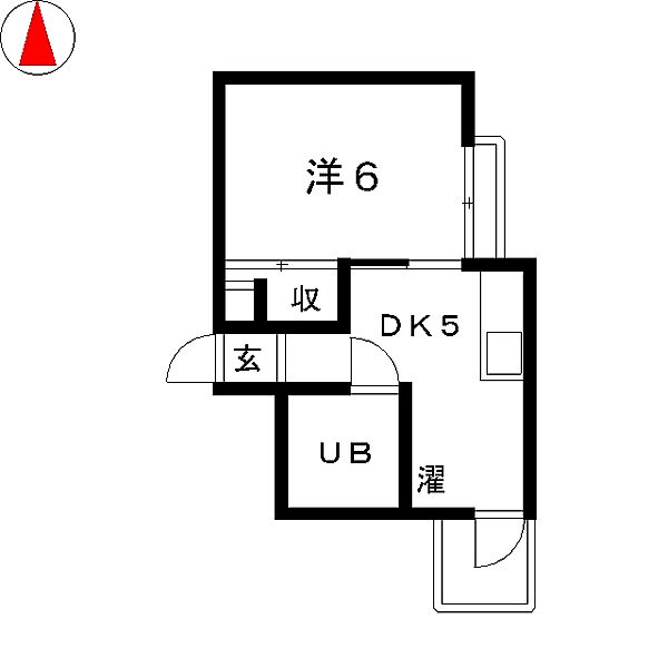 八田さかえビル ｜愛知県名古屋市中村区並木２丁目(賃貸マンション1DK・3階・24.09㎡)の写真 その2