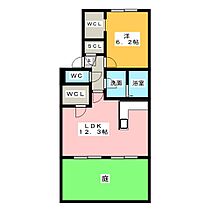 サンハイツｓａｎａｅII  ｜ 愛知県名古屋市中川区伏屋４丁目（賃貸アパート1LDK・1階・45.80㎡） その2