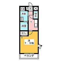 サリチェ烏森  ｜ 愛知県名古屋市中村区烏森町７丁目（賃貸アパート1K・2階・24.00㎡） その2