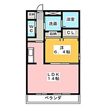 グラシアII  ｜ 愛知県名古屋市中川区東春田３丁目（賃貸アパート1LDK・2階・47.21㎡） その2