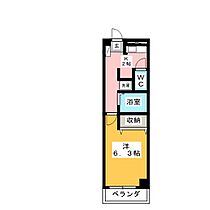 シャルマン  ｜ 愛知県名古屋市中川区戸田３丁目（賃貸マンション1K・3階・24.90㎡） その2