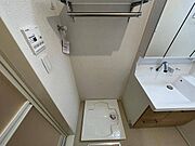 室内洗濯機置き場です。