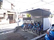 自転車置き場です。