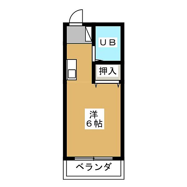 Ｇ1ビル浅間町 ｜愛知県名古屋市西区幅下１丁目(賃貸マンション1R・3階・16.72㎡)の写真 その2