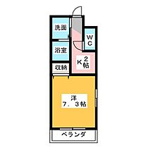 すまいるアンデリーナ  ｜ 愛知県名古屋市西区栄生１丁目（賃貸マンション1K・2階・24.90㎡） その2